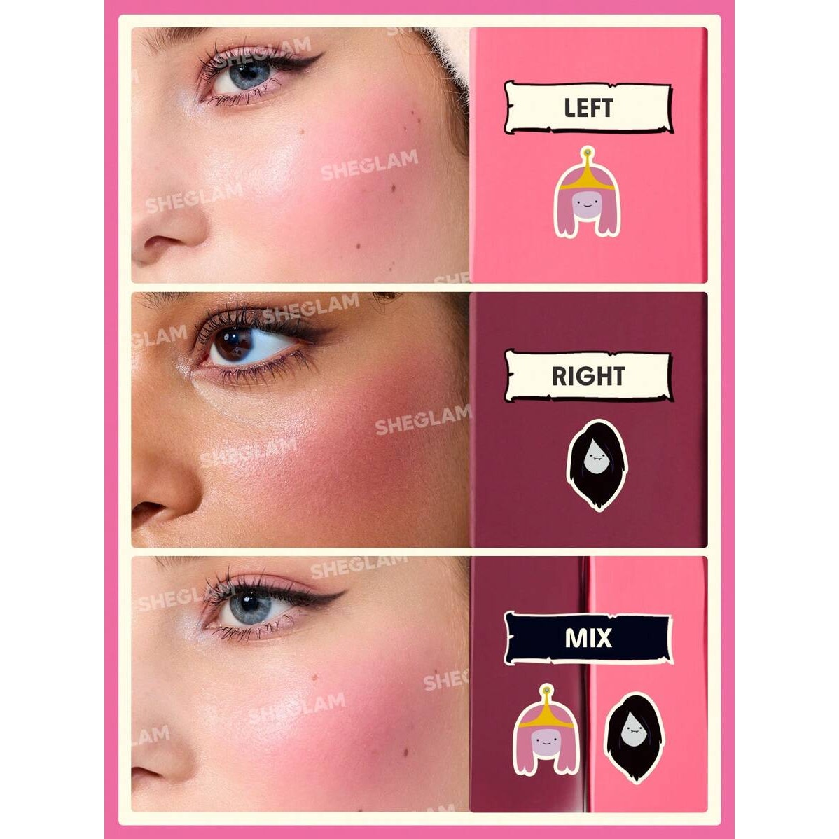 Adventure Time Princess Bubblegum & Marceline the Vampire Queen Blush Duo