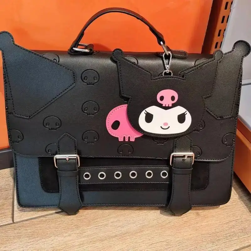 Sanrio Hello Kitty Kuromi Faux Leather Purse Bag School bag Crossbody