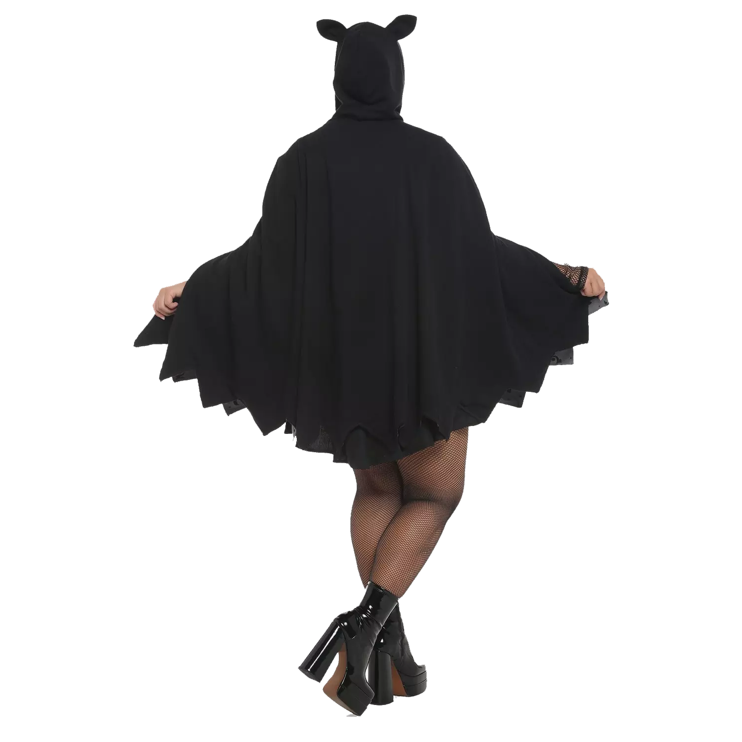Skelanimals Diego Bat Goth Emo Egirl Hooded Winged Cape S, M