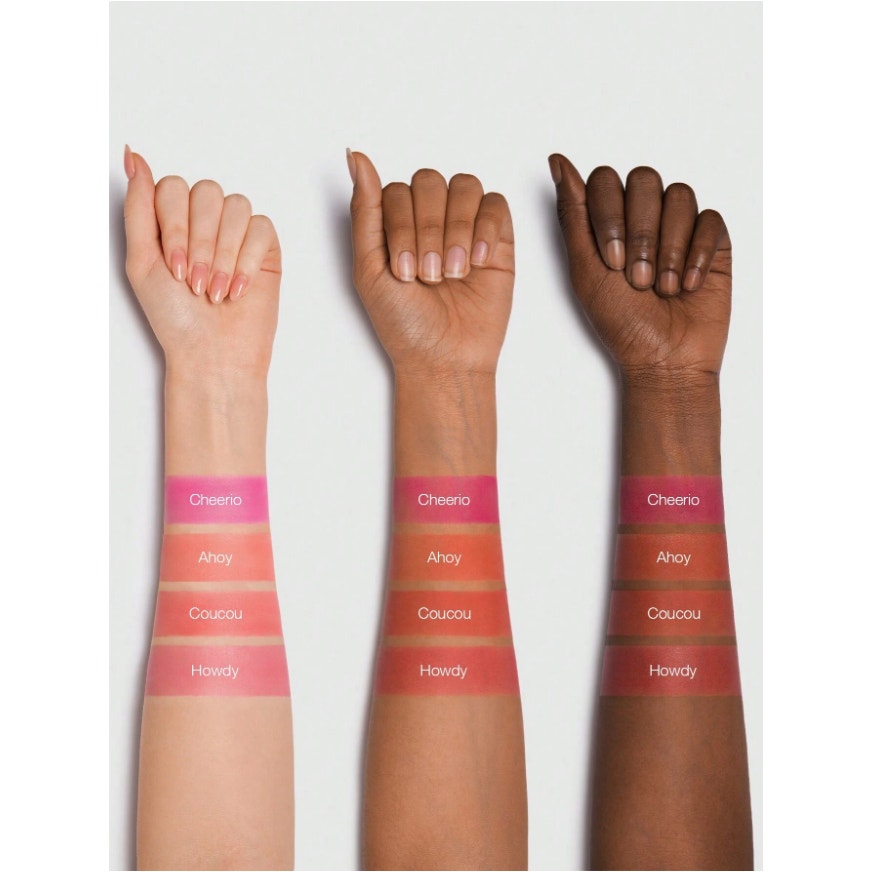 SHEGLAM Jelly Wow Blush Stick – Ahoy Shade – Lip & Cheek Tint in Coral Orange