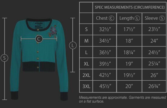 Otto & Victoria Otto Octopus Teal 100% Cotton Cropped Cardigan S, M, L