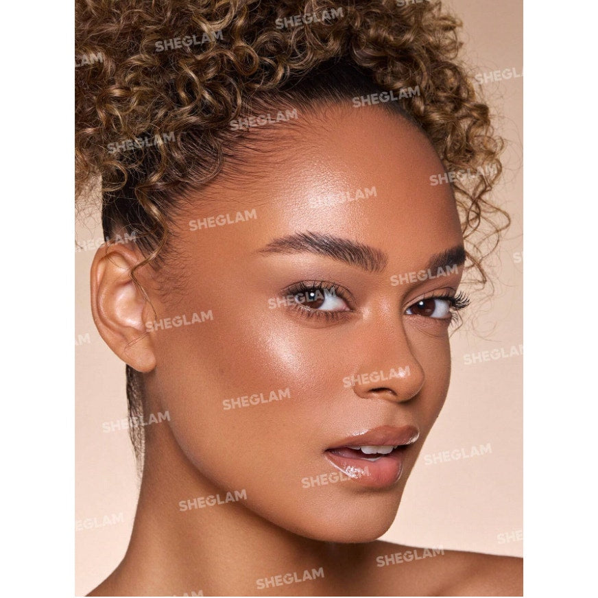 SHEGLAM Liquid Shimmer Bronzer – Earthy Sepia | Medium to Deep Skin | Warm Brown