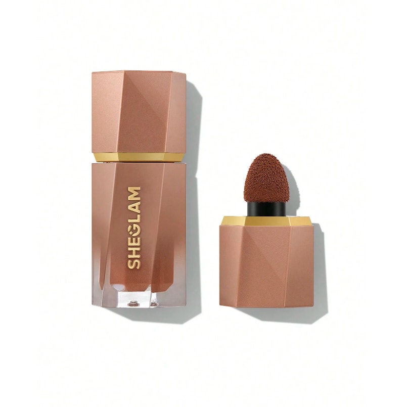SHEGLAM Liquid Shimmer Bronzer – Earthy Sepia | Medium to Deep Skin | Warm Brown