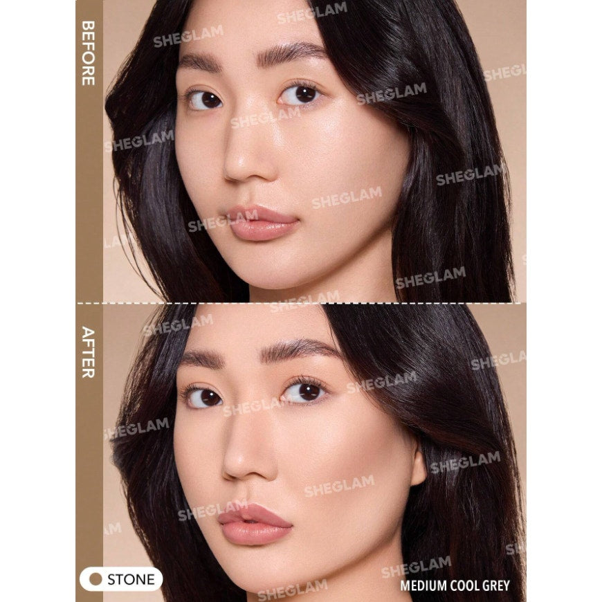 SHEGLAM Sun Sculpt Liquid Contour – Stone | Matte Cream Contour Stick