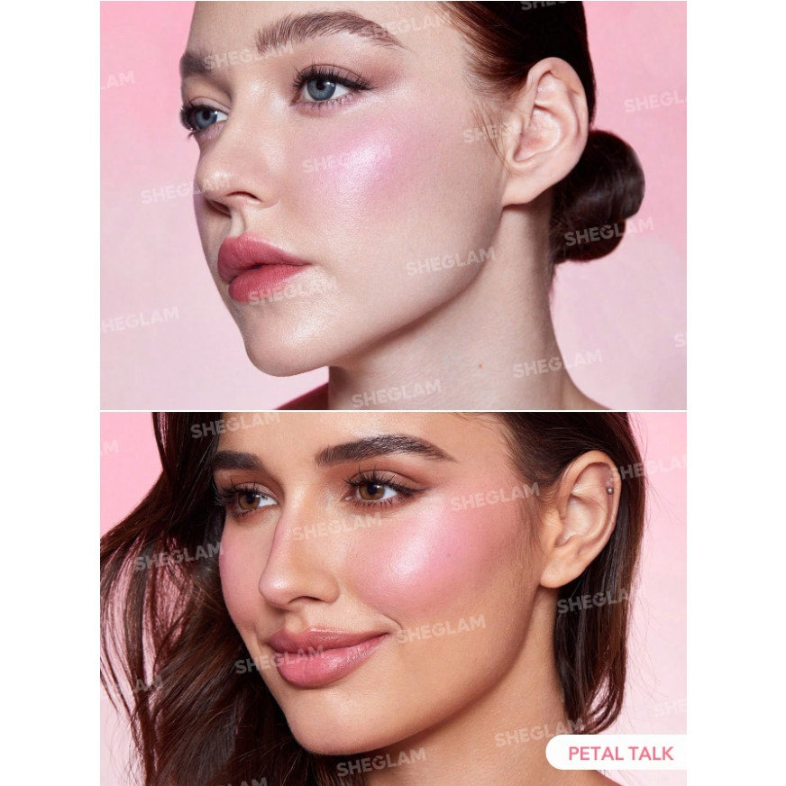 SHEGLAM Liquid Blush “Petal Talk” | Bright Baby Pink | Hydrating Matte Finish