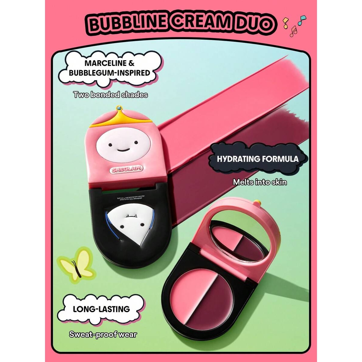 Adventure Time Princess Bubblegum & Marceline the Vampire Queen Blush Duo