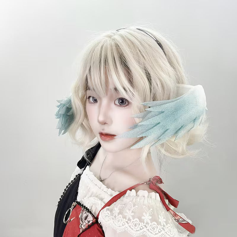 6x Angel Wings lightweight Foam Anime Cosplay Prop Headpiece Hair Clips