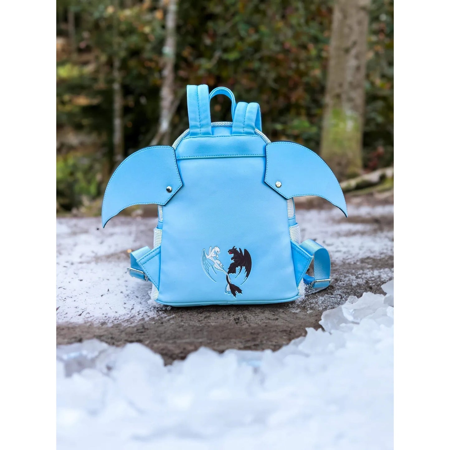 Loungefly How to Train Your Dragon Light Fury Cosplay Mini Backpack