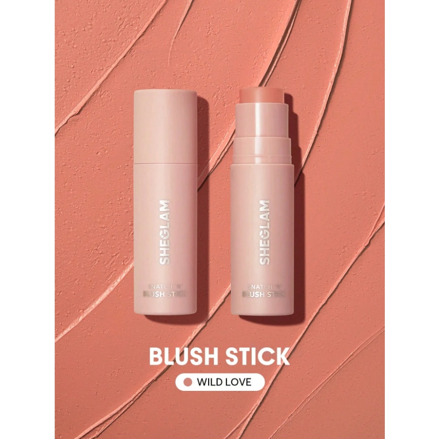 SHEGLAM Snatch 'n' Blush Stick – Wild Love | Long-Lasting Cream Blush Makeup