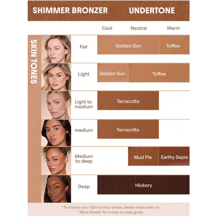 SHEGLAM Liquid Matte Bronzer – Golden Sun Sun-Kissed Glow for Fair to Light SkiN
