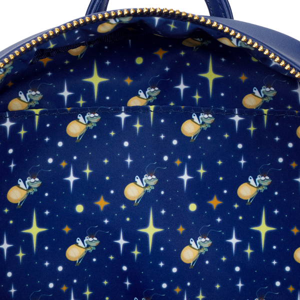 Loungefly Disney Princess tiana And The Frog Bayou Scene Light Up Mini Backpack