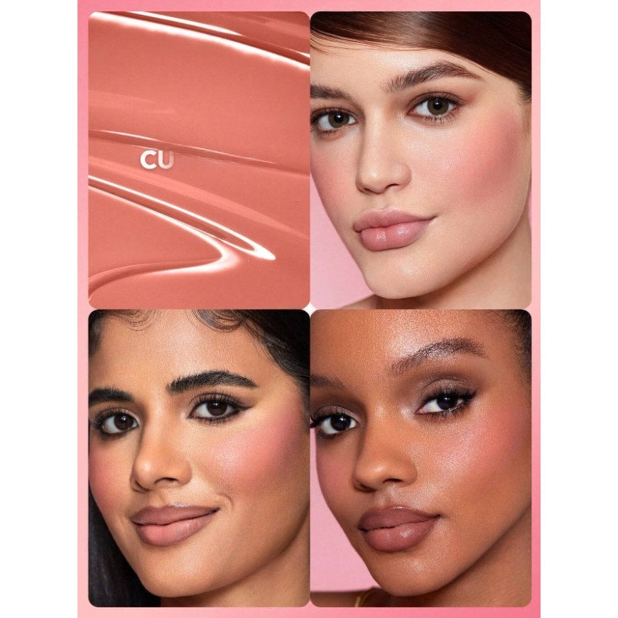 SHEGLAM Liquid Blush “Cutie Pie” | Matte Mid-Tone Pink | Long-Lasting, Vitamin C