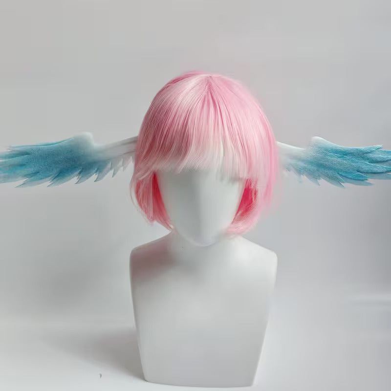 6x Angel Wings lightweight Foam Anime Cosplay Prop Headpiece Hair Clips