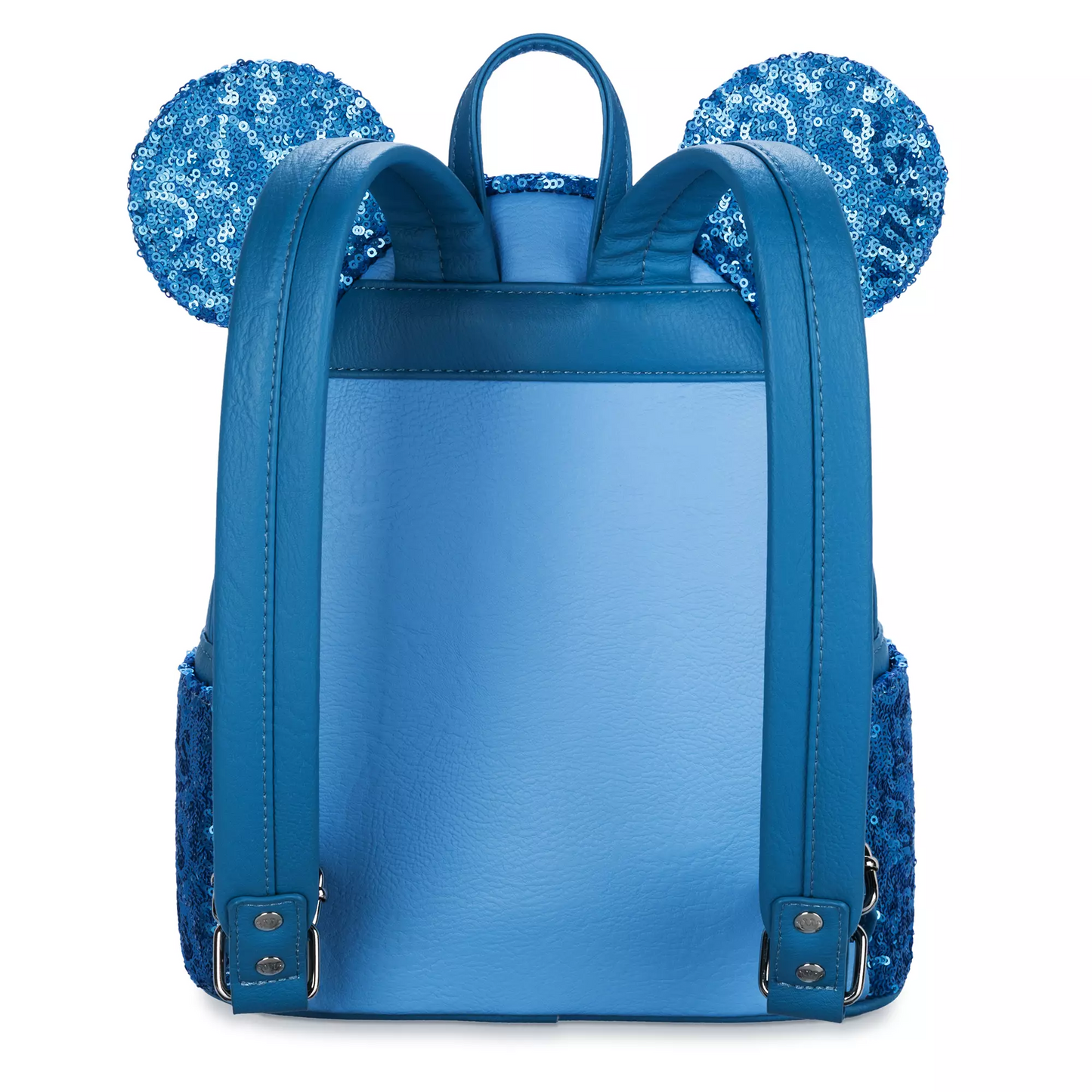 Loungefly Disney Minnie Mouse Blue Sequined Mini Backpack – Hydrangea