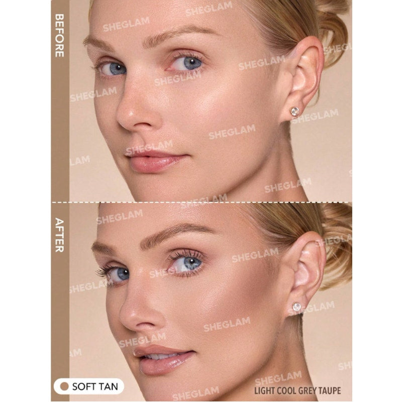 SHEGLAM Sun Sculpt Liquid Contour – Soft Tan | Hot Seller | Cream-to-Matte