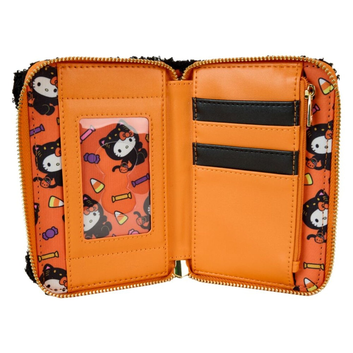 Loungefly Sanrio Hello Kitty Sherpa Glow in the Dark Wallet