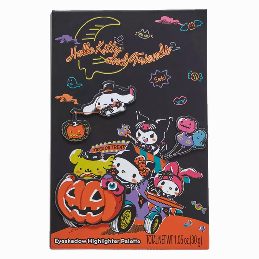 Sanrio Hello Kitty And Friends Characters Spooky Eyeshadow & Highlighter Palette