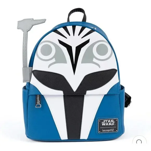 Star Wars Loungefly Bo Katan Mandalorian Cosplay Mini Backpack