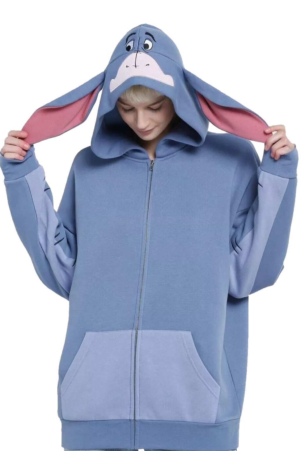 Disney Winnie The Pooh Eeyore Ears & Tail Hoodie