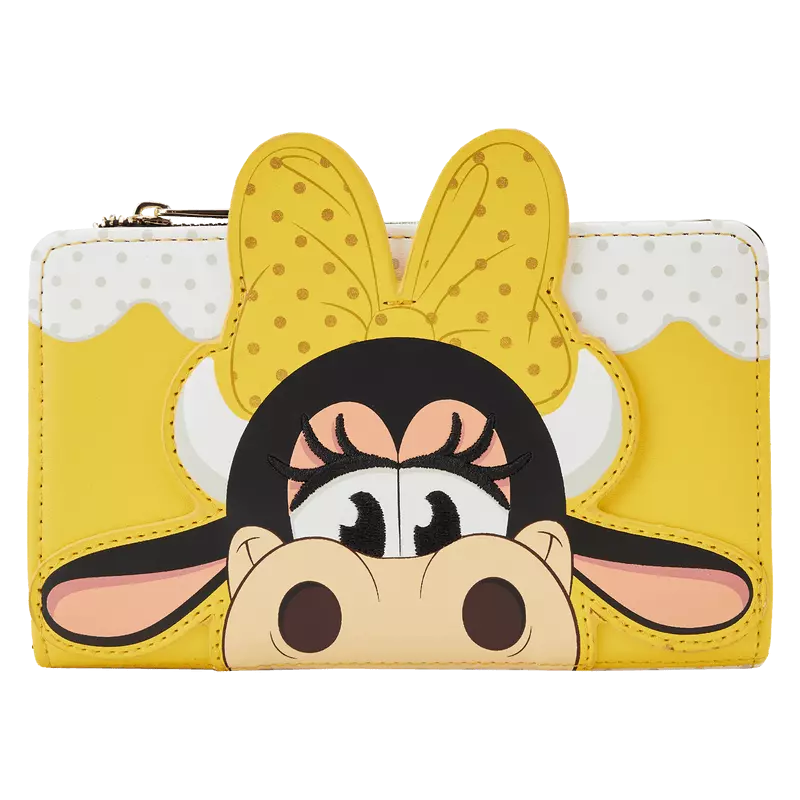 Loungefly Disney Clarabelle Cow Cosplay Bifold Wallet