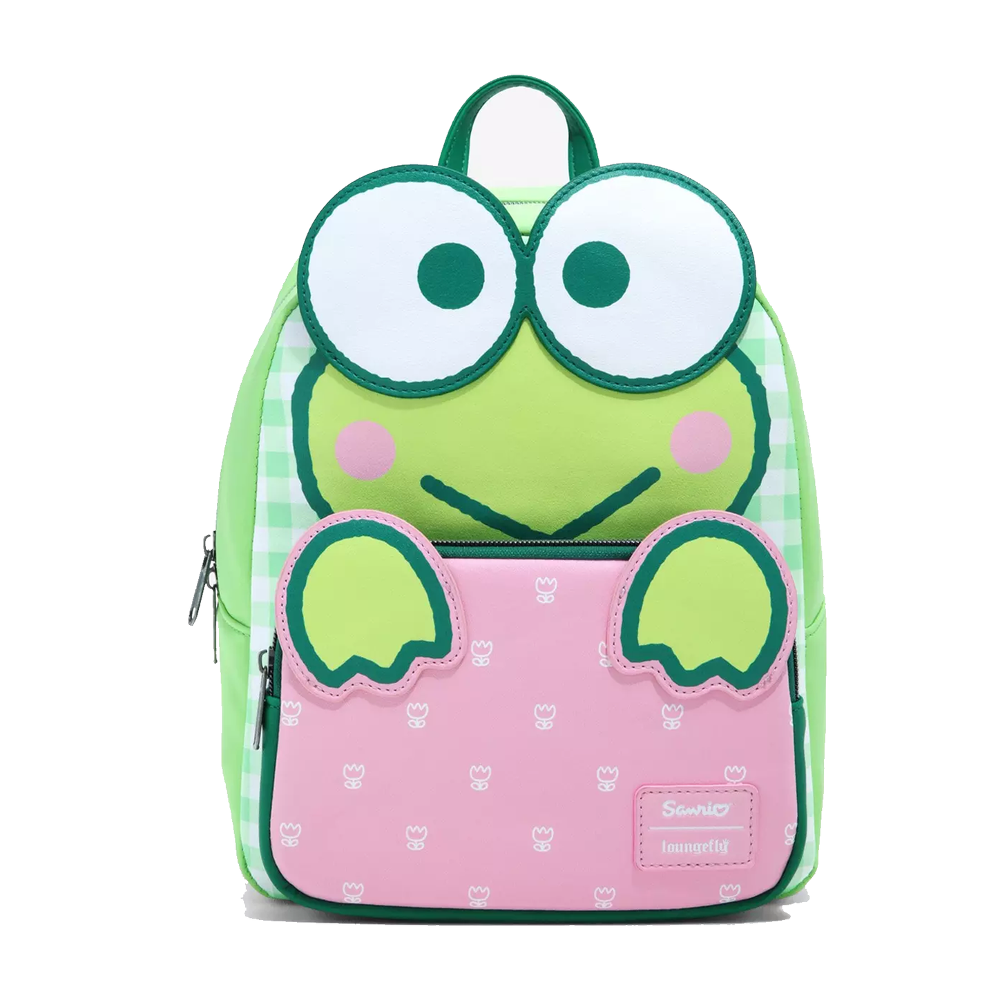 Loungefly SANRIO Keroppi Frog, froggy Green Cosplay Figural Mini Backpack New