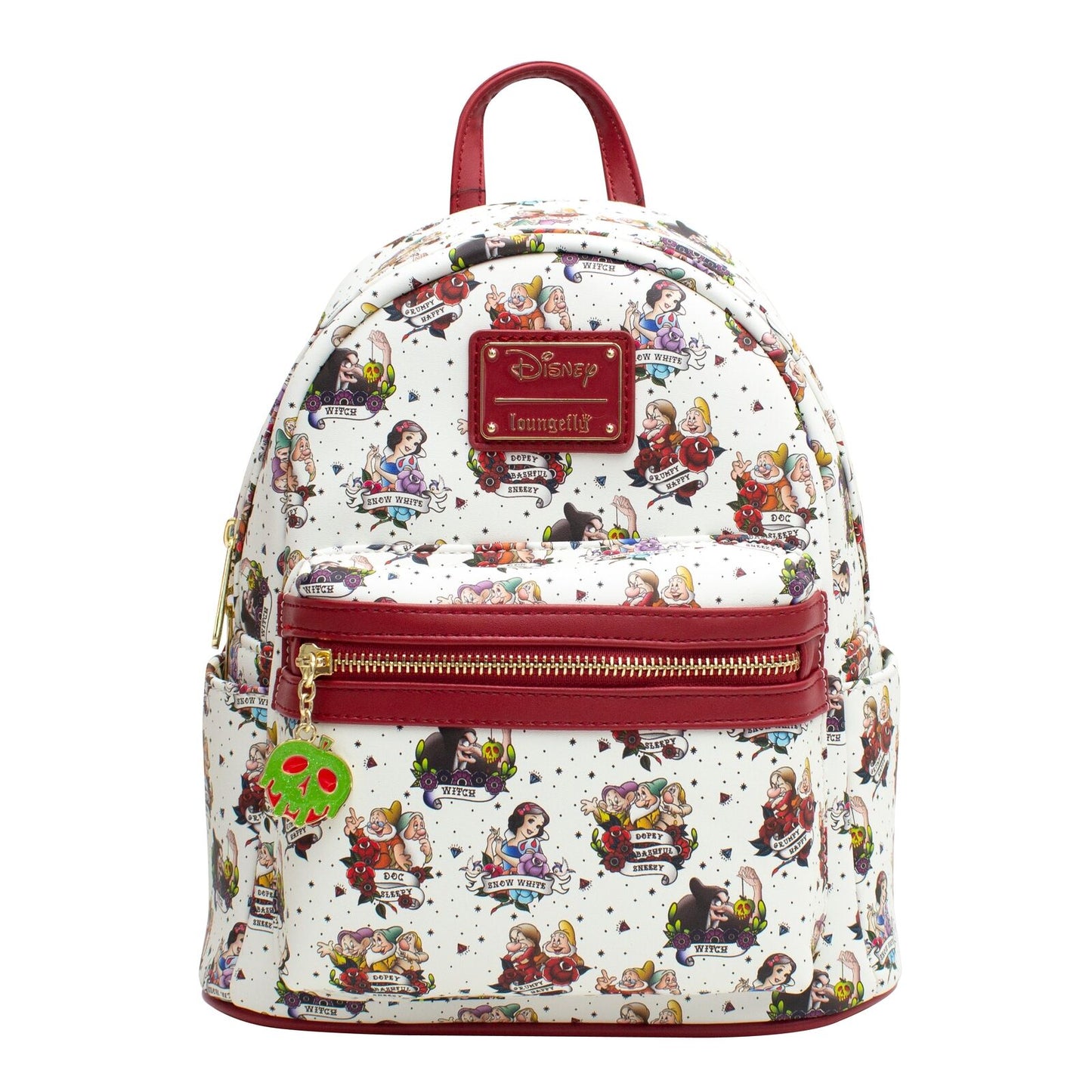 Loungefly Disney Snow White and The 7 Dwarfs Tattoo Exclusive Mini Backpack