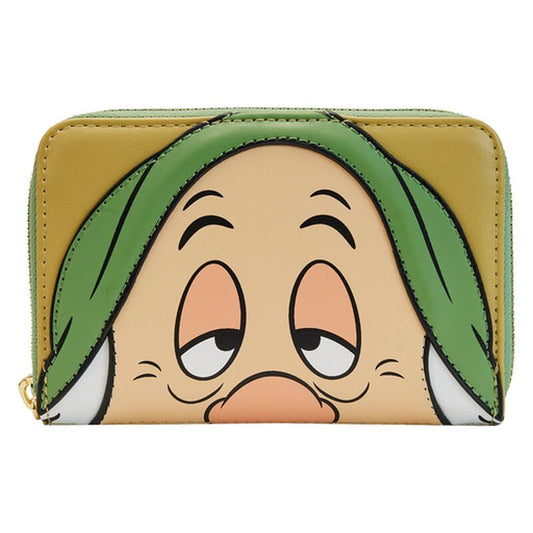 Loungefly Disney Snow White and the Seven Dwarfs Sleepy Zip Around Wallet