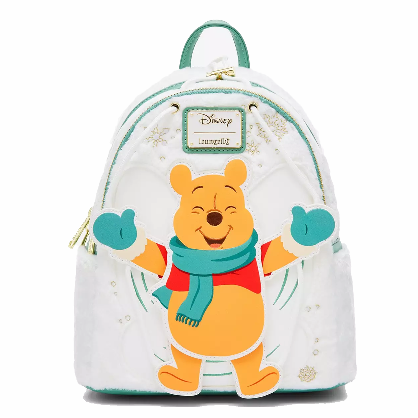 Loungefly Disney Winnie the Pooh Snow Angel Swivel Mini Backpack