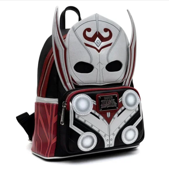 Loungefly Marvel Thor Love and Thunder Mighty Thor Cosplay Mini Backpack