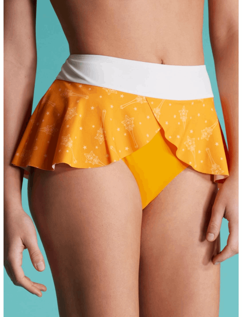 Sailor Moon Sailor Venus Cosplay Bikini Swim suit Set XS, S, M