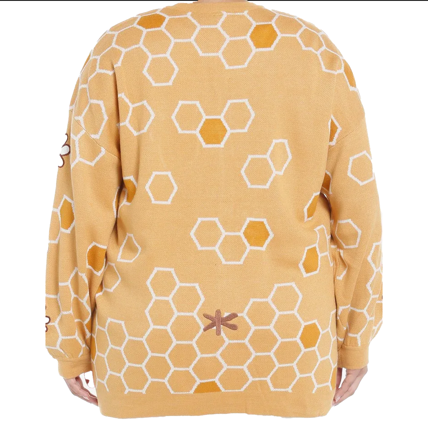 Sanrio Pompompurin Honeycomb Girls Cardigan S, L, Xl, XXL