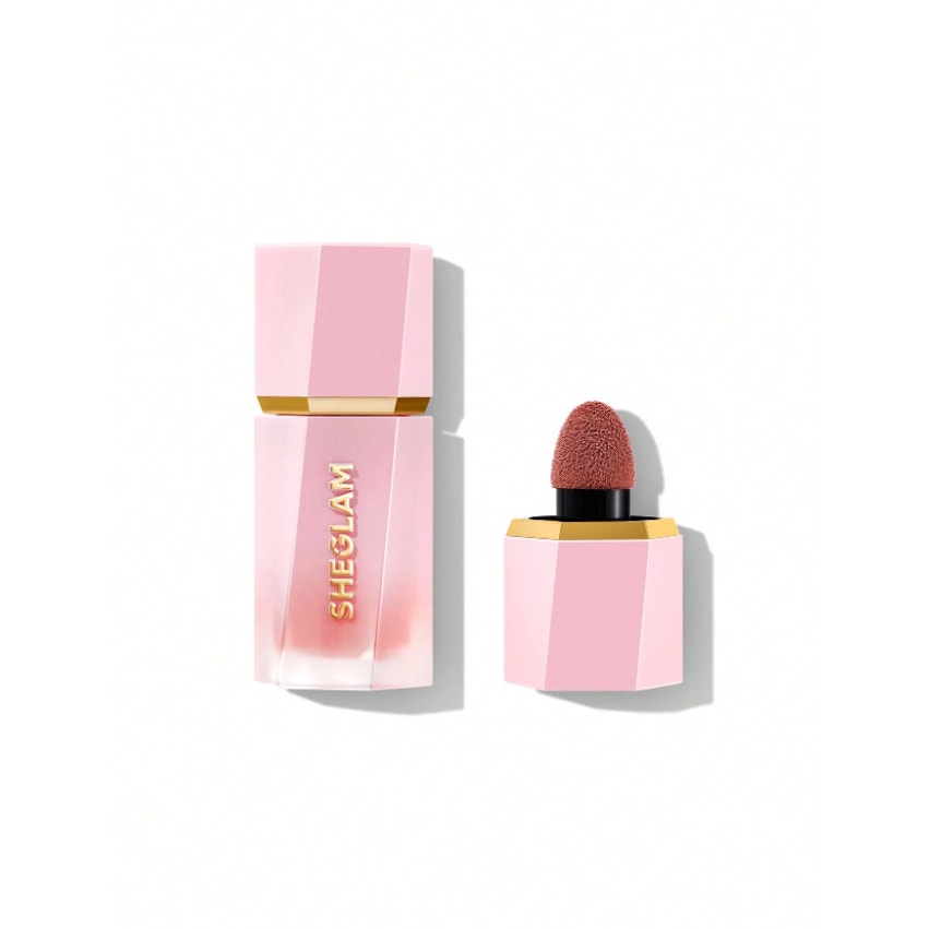 SHEGLAM Liquid Blush “Cutie Pie” | Matte Mid-Tone Pink | Long-Lasting, Vitamin C