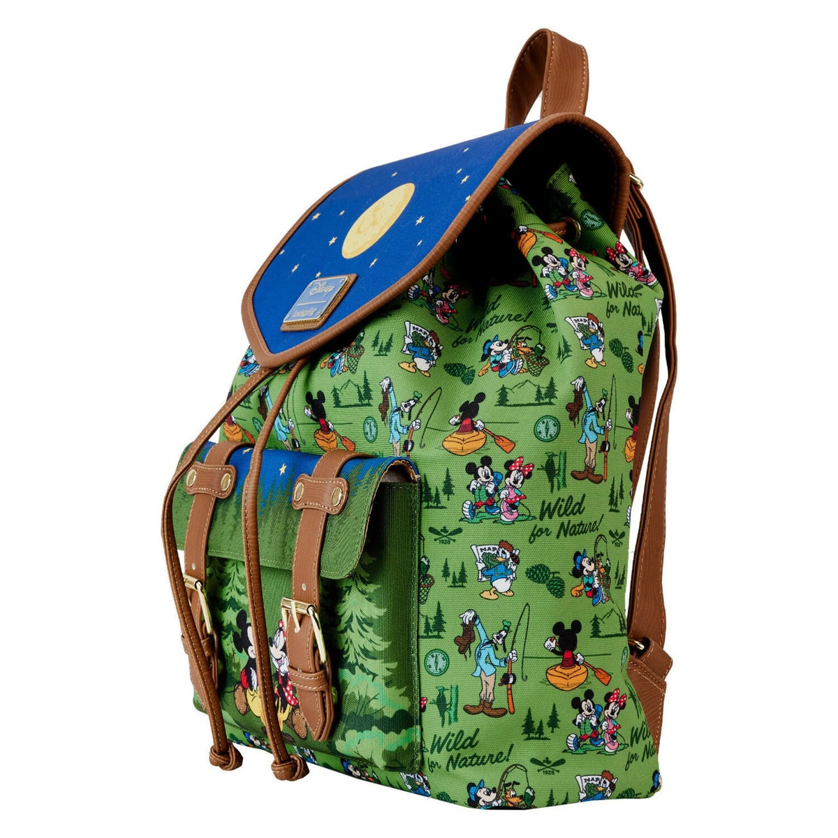 Loungefly Disney Minnie & Mickey Mouse Camping Rucksack Mini Backpack