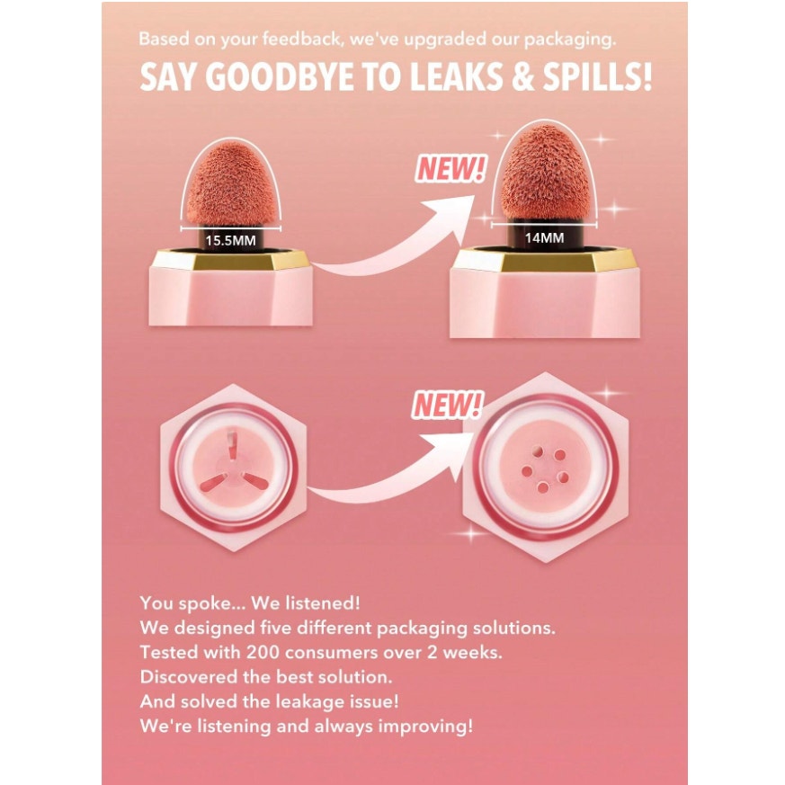 SHEGLAM Liquid Blush “Real Deal” | Dusty Rose Matte | Long-Wear, Vitamin C