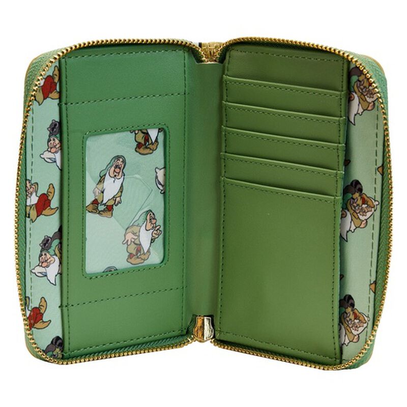 Loungefly Disney Snow White and the Seven Dwarfs Sleepy Zip Around Wallet