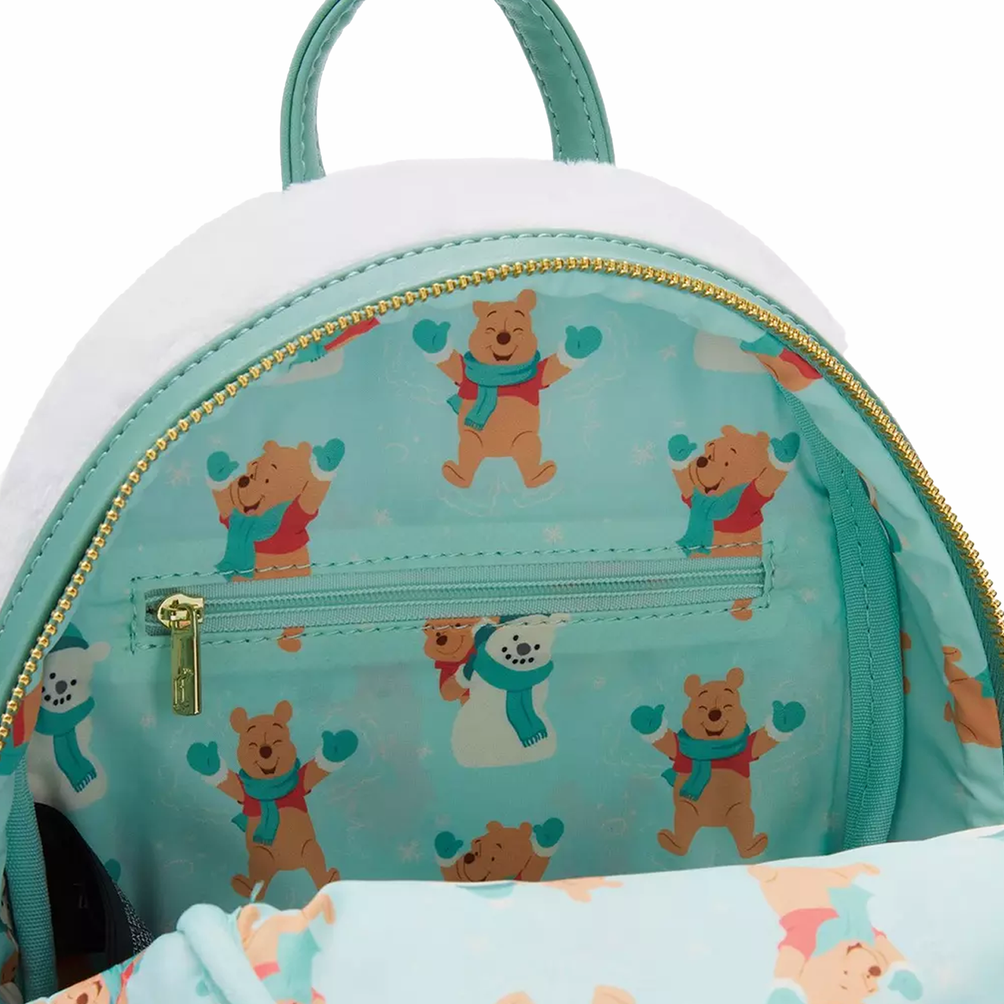 Loungefly Disney Winnie the Pooh Snow Angel Swivel Mini Backpack