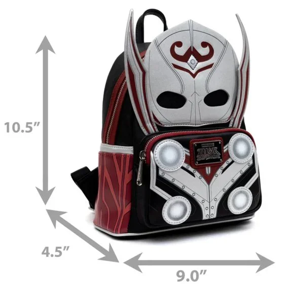 Loungefly Marvel Thor Love and Thunder Mighty Thor Cosplay Mini Backpack