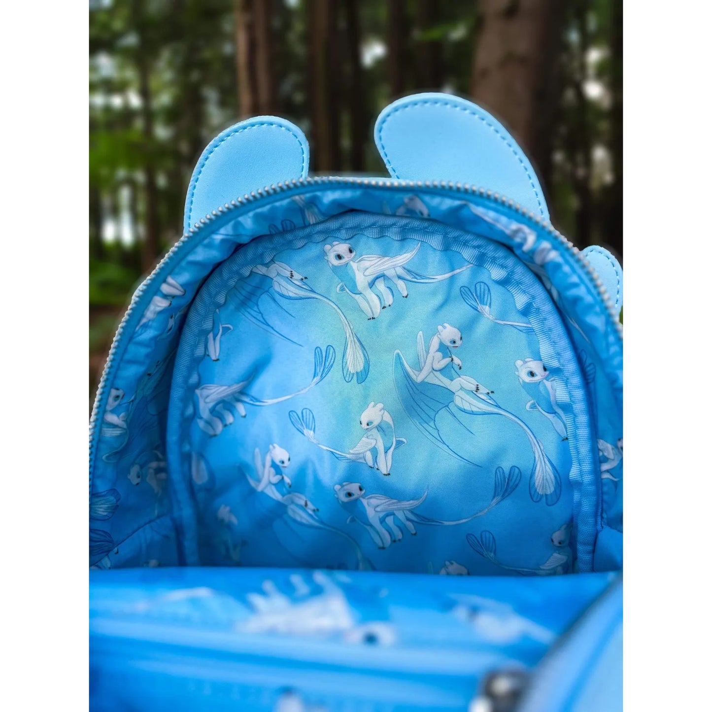 Loungefly How to Train Your Dragon Light Fury Cosplay Mini Backpack