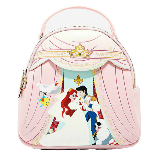 Danielle Nicole The Little Mermaid Ariel & Eric Wedding Scene Mini Backpack NEW