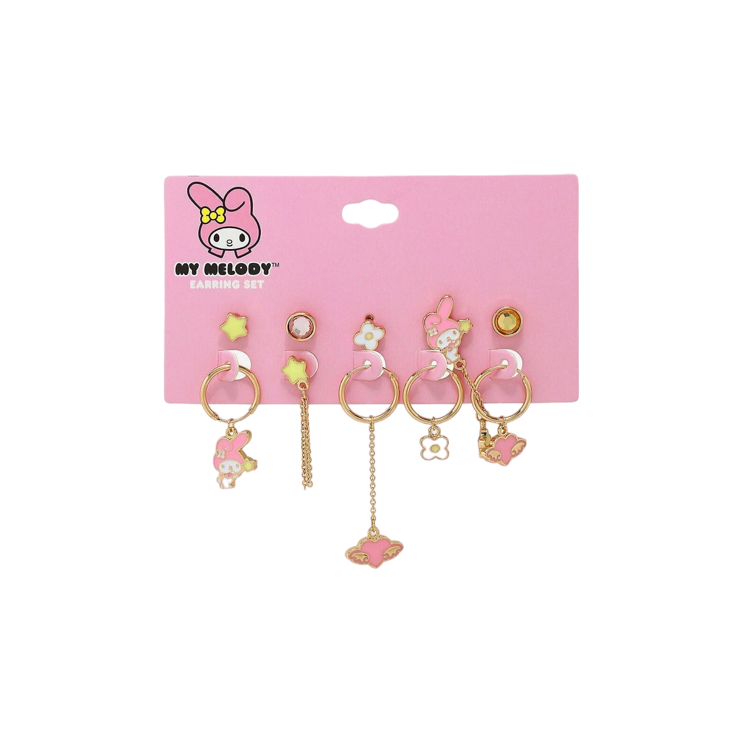 10x Unique Individual Sanrio Hello Kitty & Friend My Melody Kawaii Cute Earrings