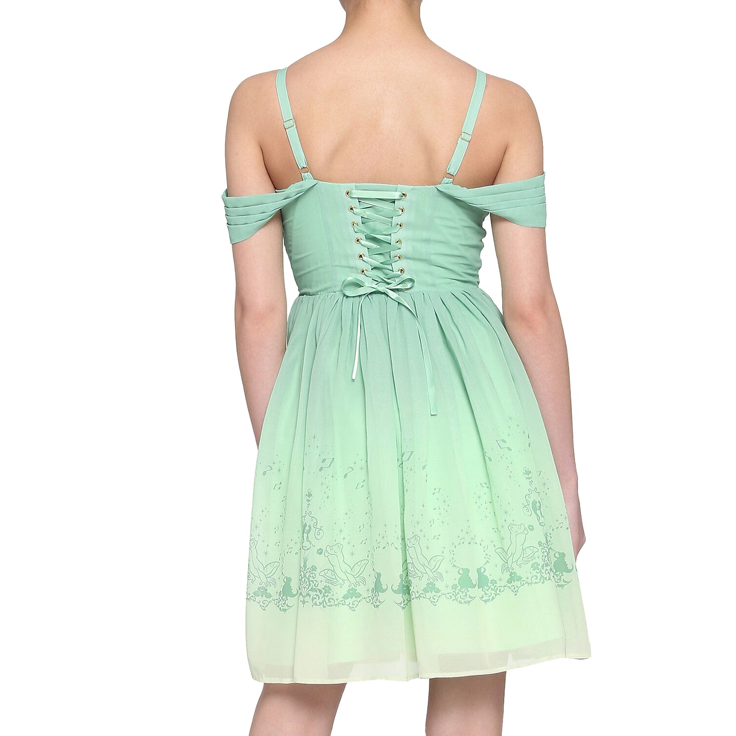 Disney bound Frog Princess Tiana Green Ballgown Style Dress XS, S, M, L