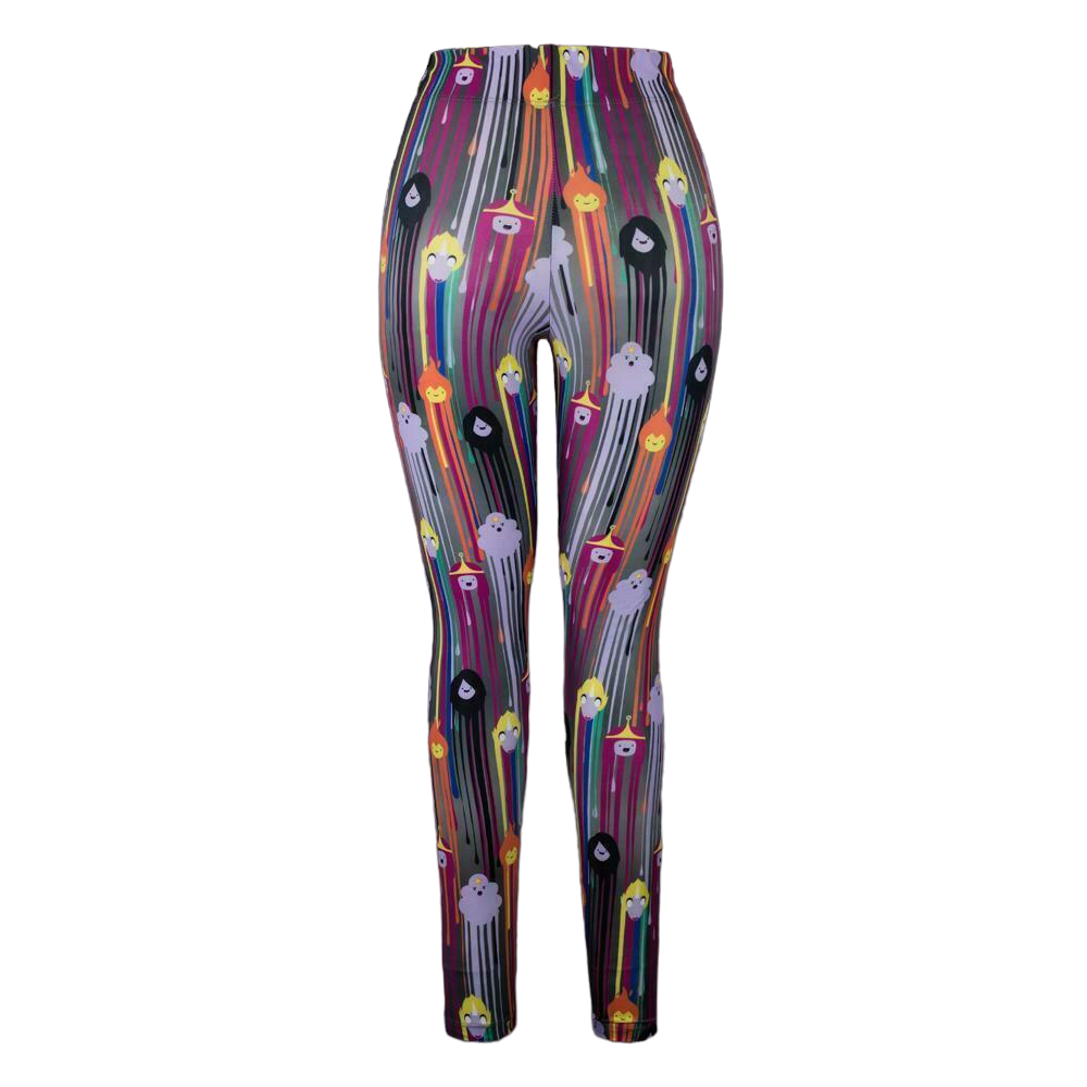 Adventure Time Princess Bubblegum, Marceline, Flame Princess, Rainicorn Leggings S, M, L. XL