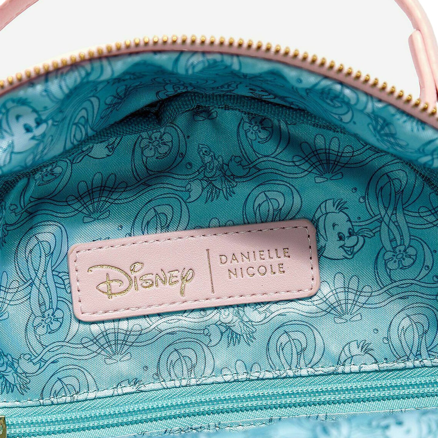 Danielle Nicole The Little Mermaid Ariel & Eric Wedding Scene Mini Backpack NEW