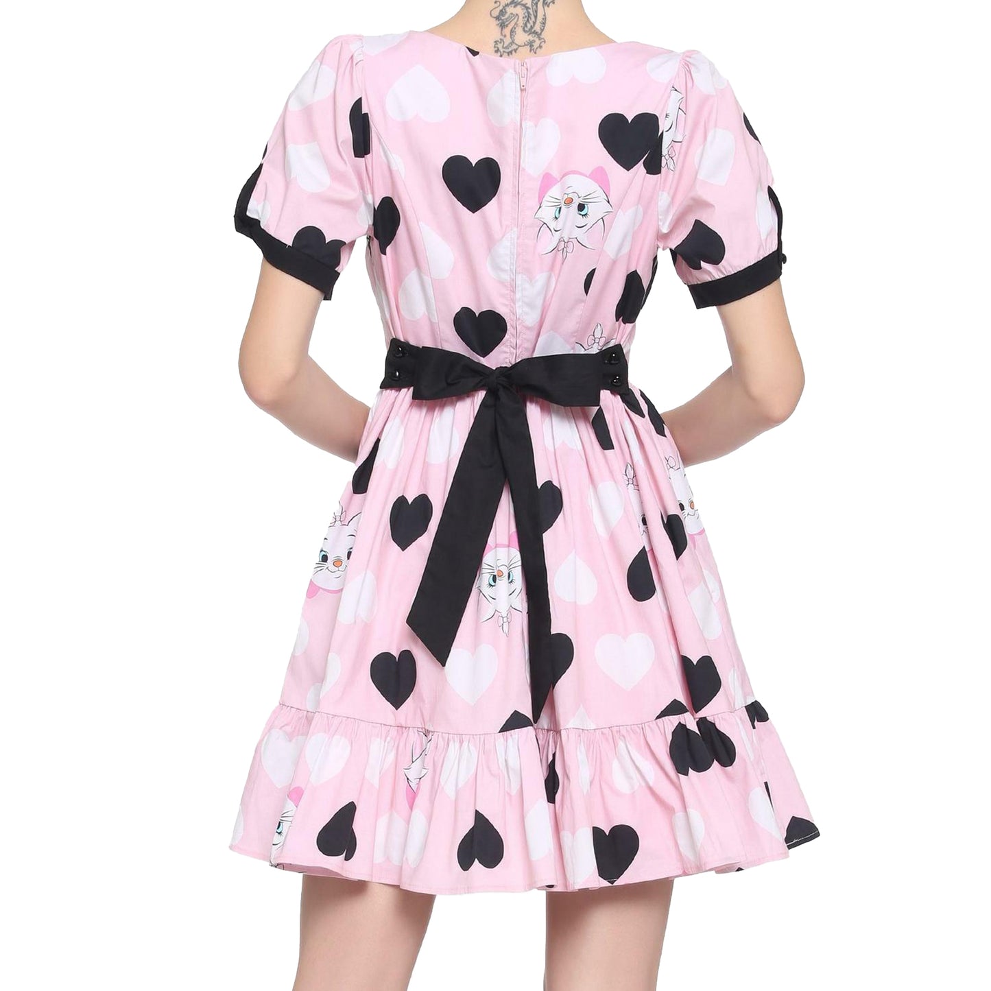 Disney The Aristocats Marie Collared Heart Dress XS & S