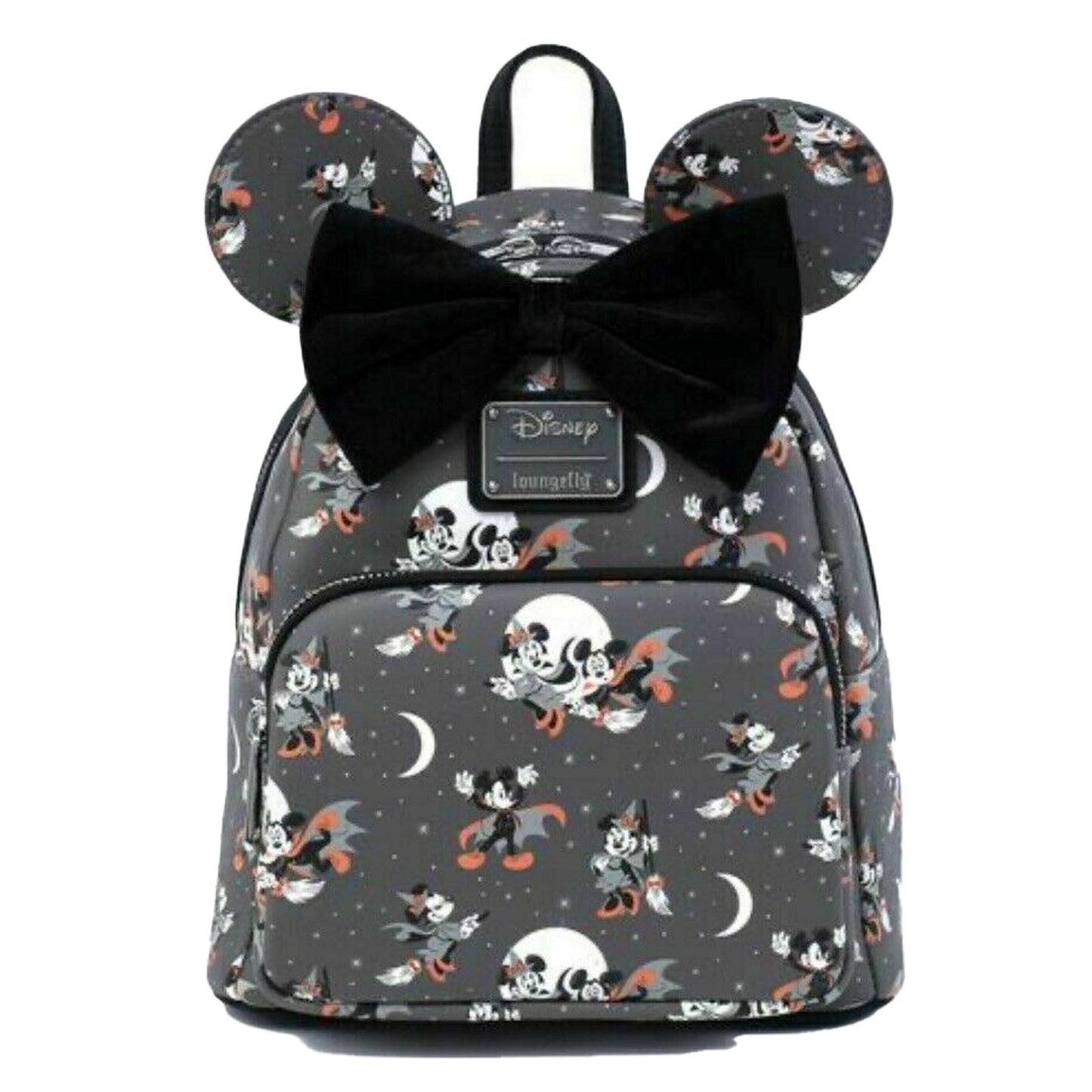 Disney Loungefly Mickey & Minnie Halloween Mini Backpack Witch Vampire