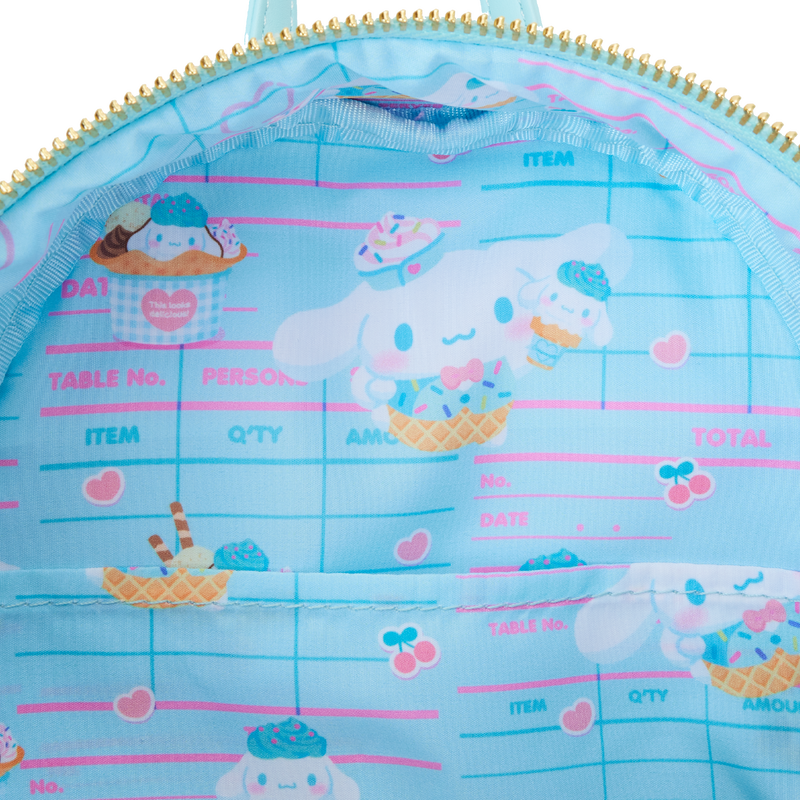 Loungefly SDCC Sanrio Cinnamoroll Ice Cream Scented Plush Cosplay Mini Backpack