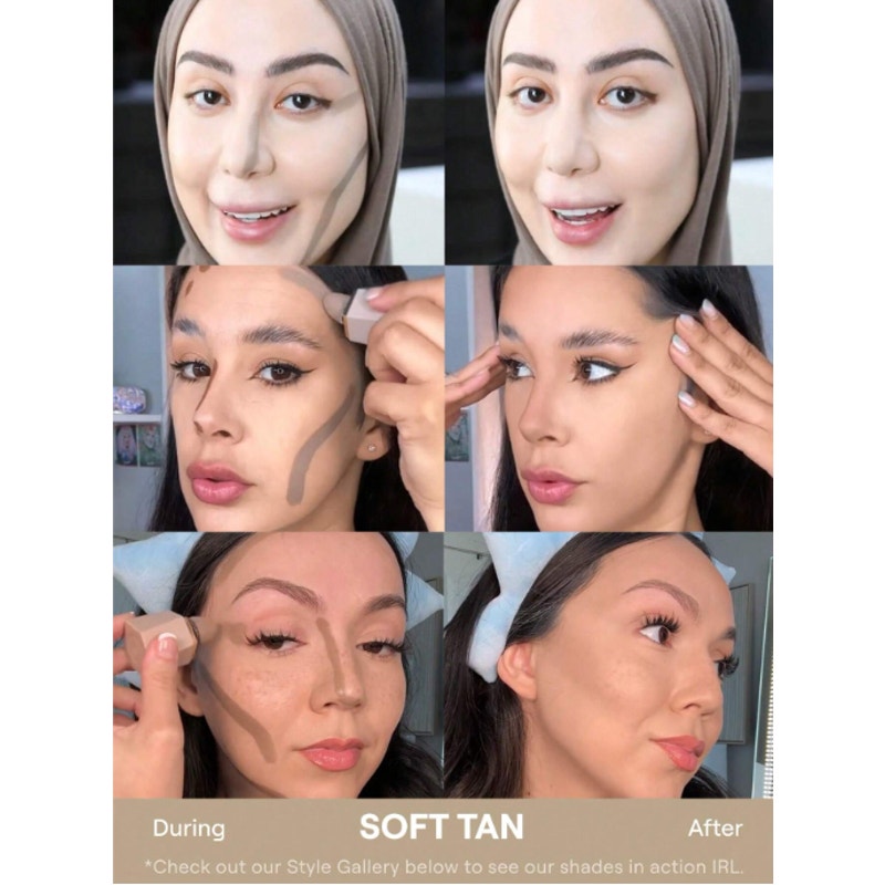 SHEGLAM Sun Sculpt Liquid Contour – Soft Tan | Hot Seller | Cream-to-Matte
