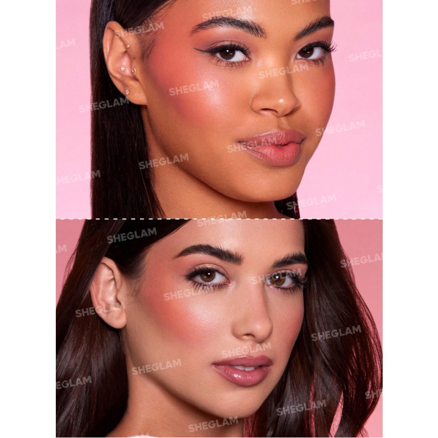 SHEGLAM Color Bloom Liquid Blush - Devoted | Award-Winning Matte Coral Blush