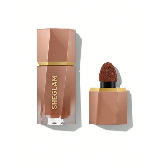 SHEGLAM Liquid Shimmer Bronzer – Earthy Sepia | Medium to Deep Skin | Warm Brown