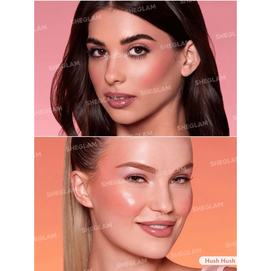 SHEGLAM Liquid Blush “Hush Hush” | Matte Nude Pink | Vitamin C Infused